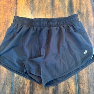 Women's Asics Black Athletic Shorts- Size M